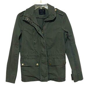 Love Tree Utility Jacket Womens S Army Green Military Gorpcore Streetwear Grunge